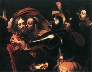 769px-Caravaggio_-_Taking_of_Christ_-_Odessa
